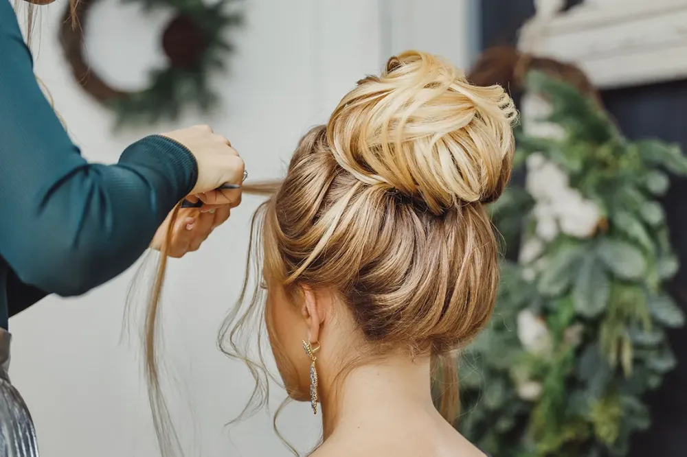 Chignon mariage près de Saint-Mars-sur-Colmont